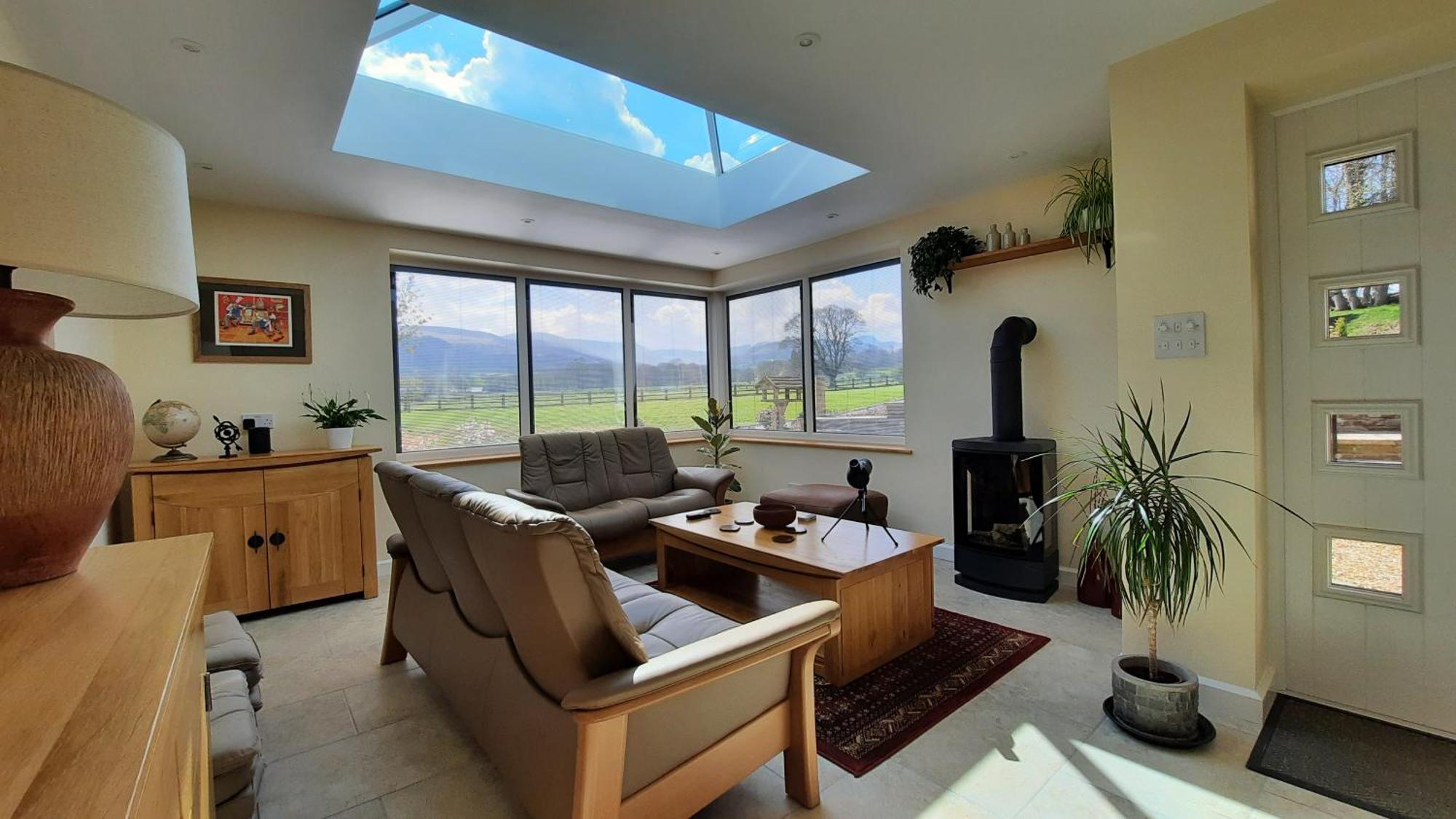 The Lodge Brecon B&B Eksteriør billede